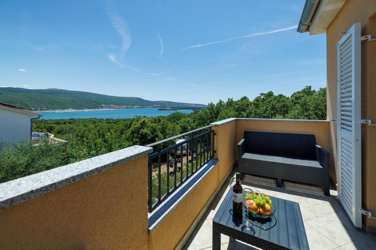 Apartman La vista e' bella Kornić Esterno foto