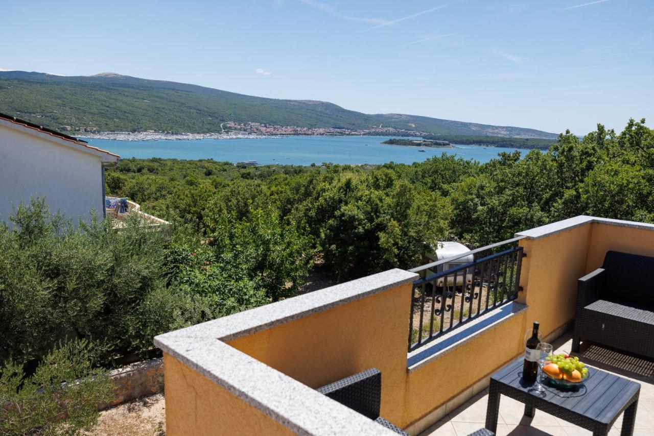 Apartman La vista e' bella Kornić Esterno foto
