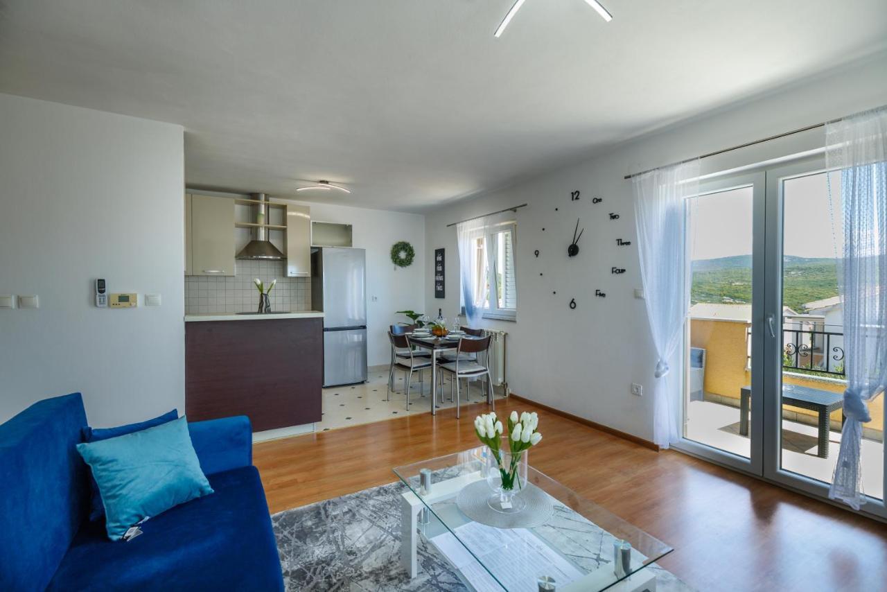 Apartman La vista e' bella Kornić Esterno foto